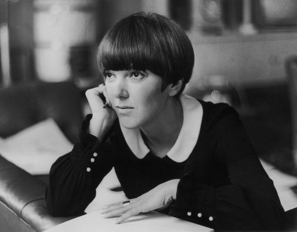 fashion portrait of mary quant around 1967