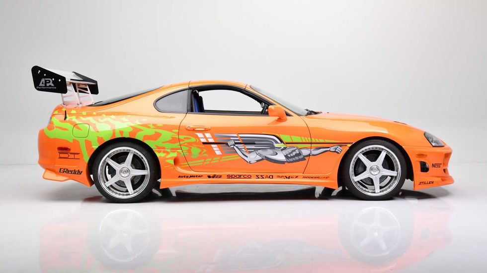 toyota supra the fast and the furious