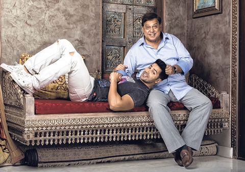 ht exclusive profile shoot of bollywood actor varun dhawan and director david dhawan