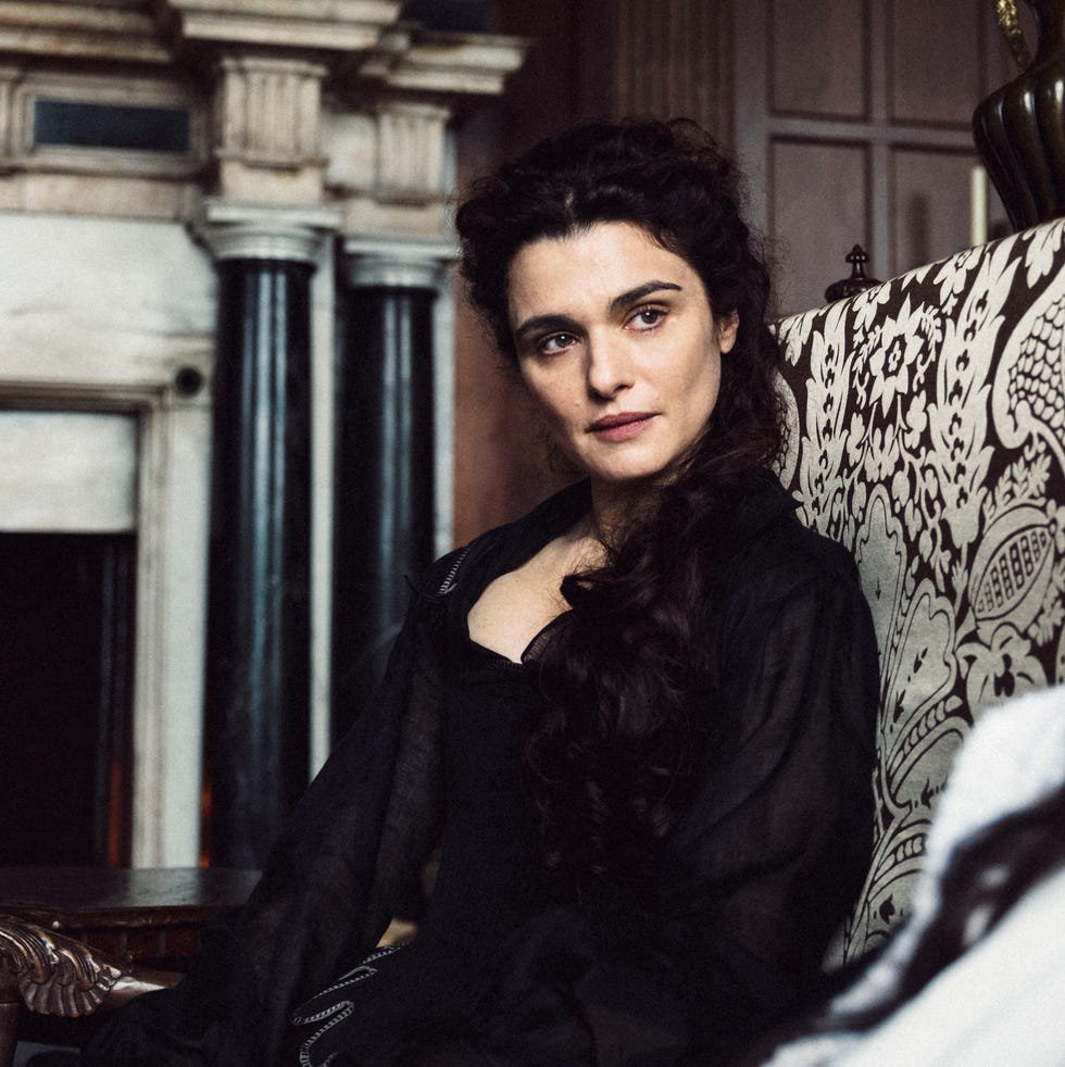 Rachel Weisz as Sarah Churchill, Duchess of Marlborough in The Favourite