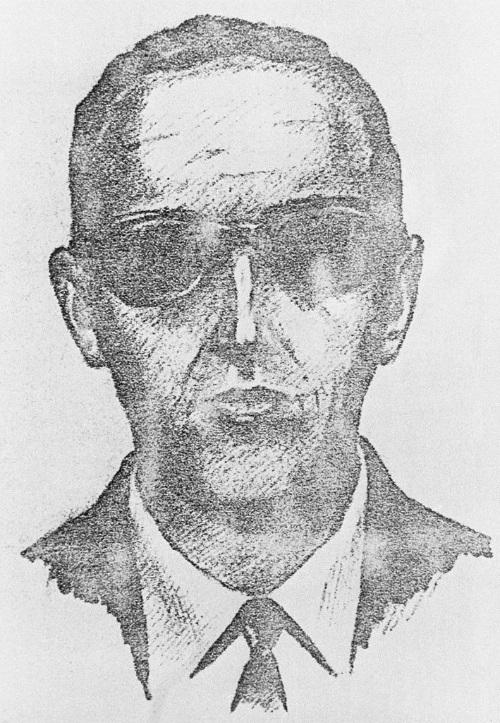 sketch of highjacking suspect d b cooper