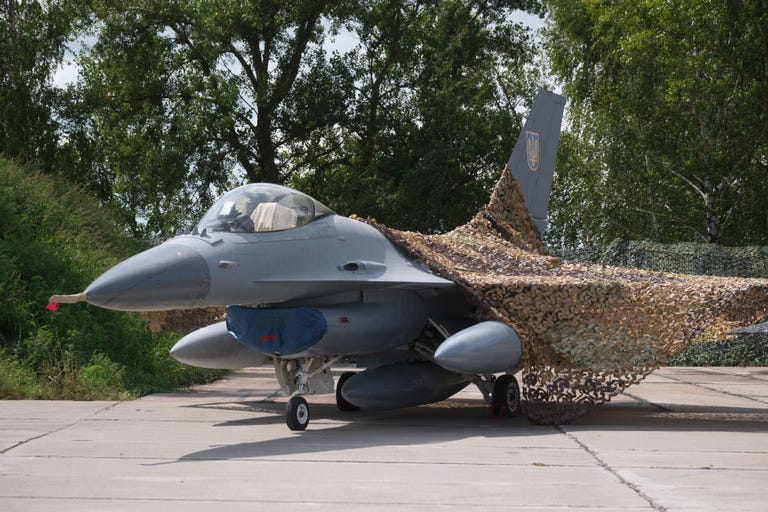 First F 16s Arrive In Ukraine Will They Make A Difference