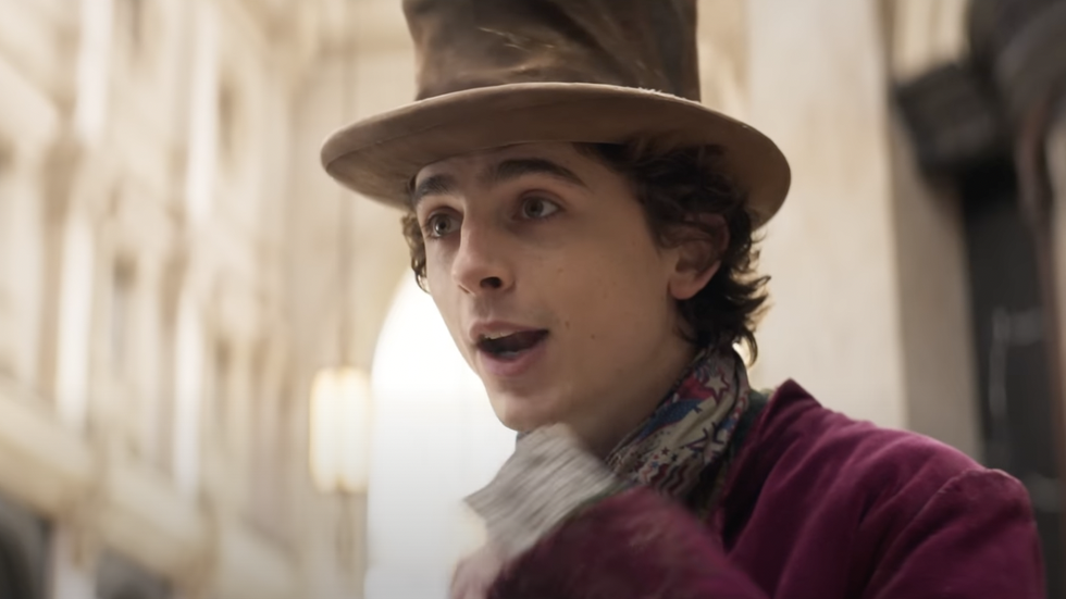 the first trailer featuring timothée chalamet in wonka is here