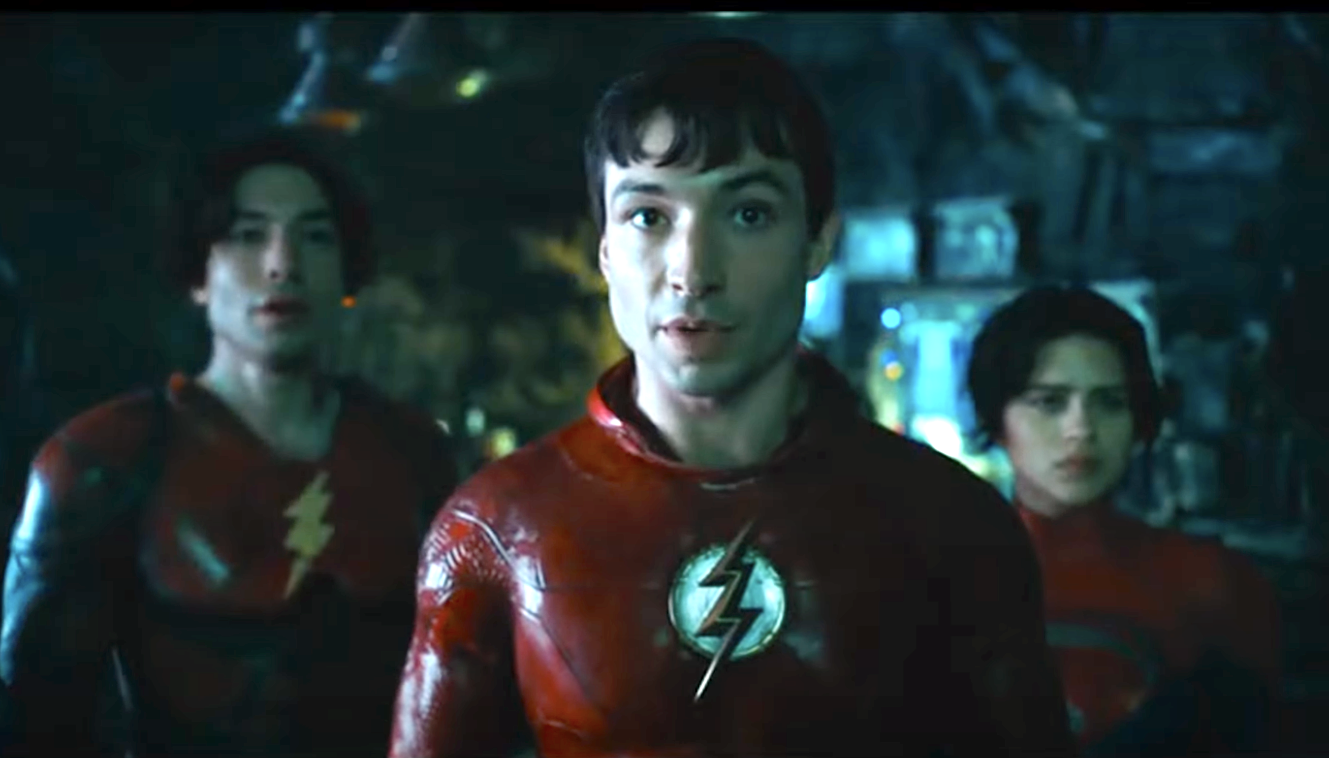 The Flash movie first look teases Michael Keaton's Batman return