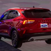 car manufacturers show off their latest models at los angeles auto show