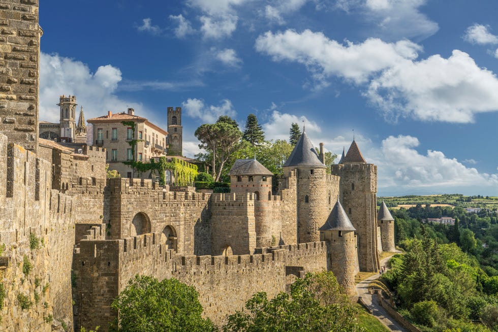the fortified city of carcassonne