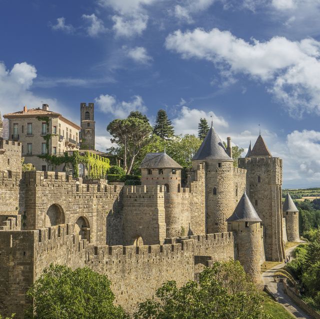 the fortified city of carcassonne