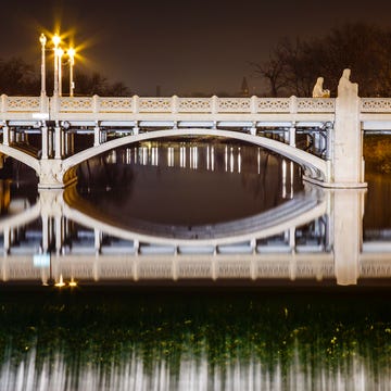 The Fox River in Downtown Aurora the fox river in downtown aurora