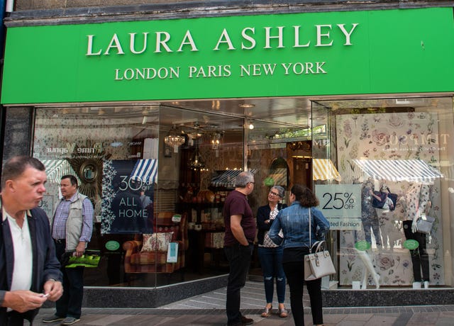 The front of Laura Ashley store in Port Street