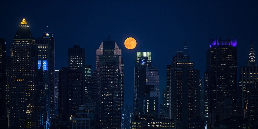 strawberry moon in new york