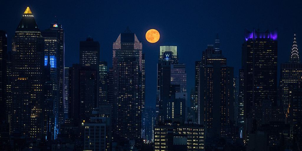 strawberry moon in new york