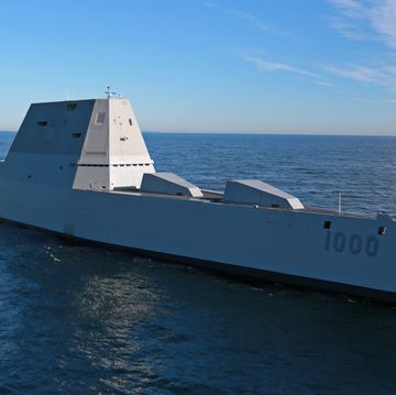 largest us destroyer out for trials