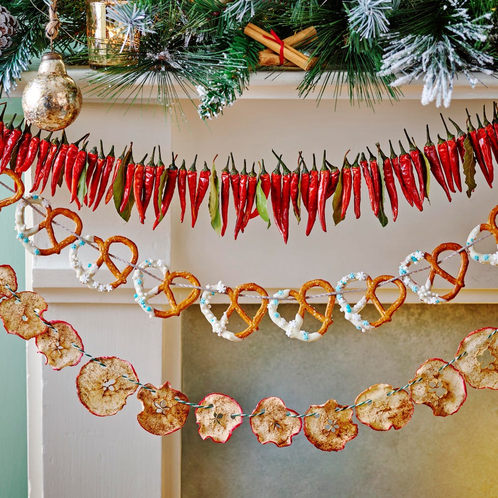 snowy pretzels