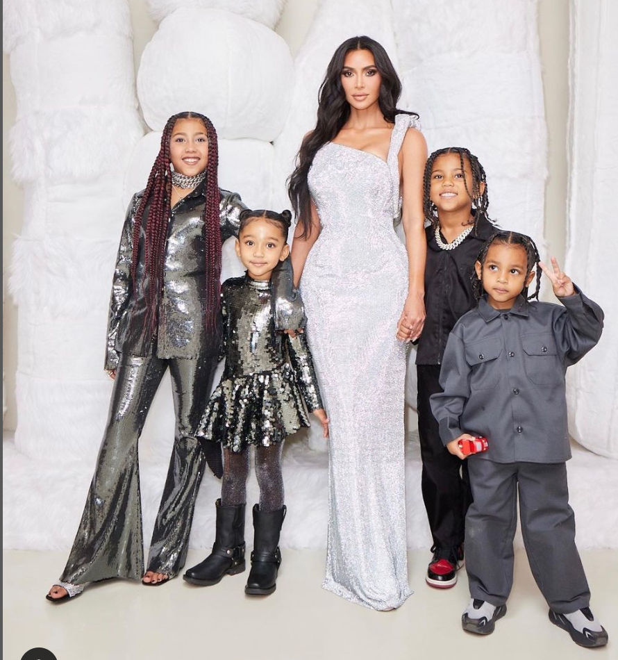 kim kardashian outfit black