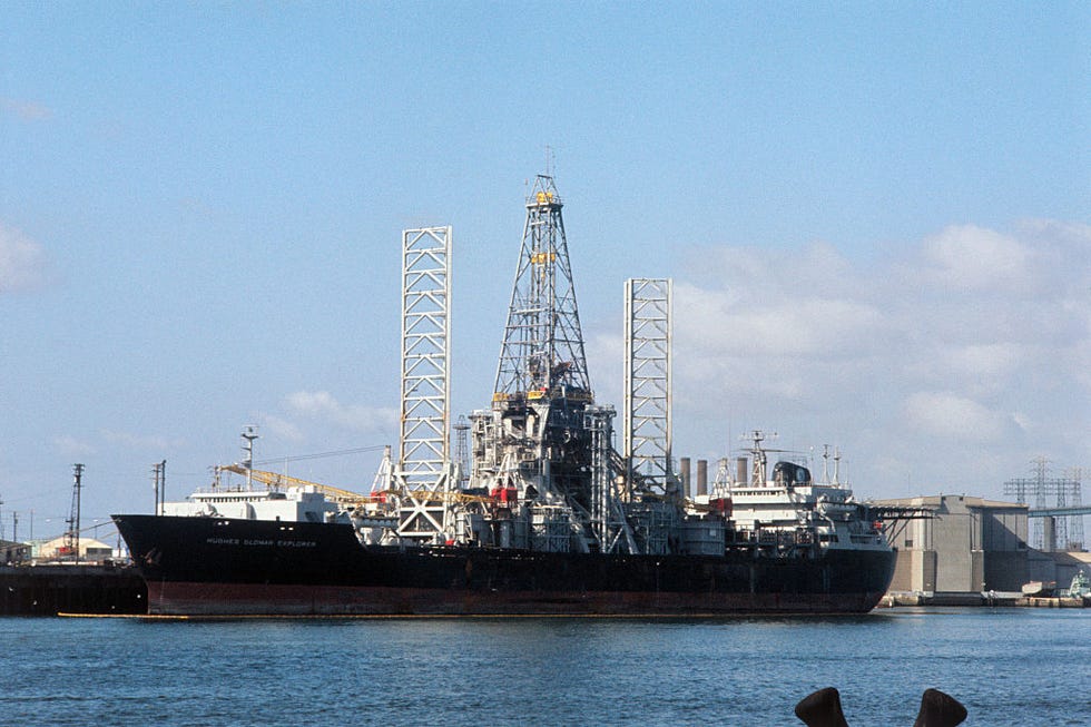 the glomar explorer ship