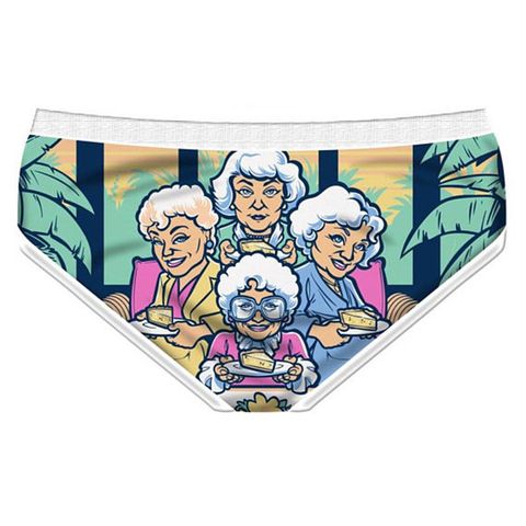 'the golden girls' granny panties underwear