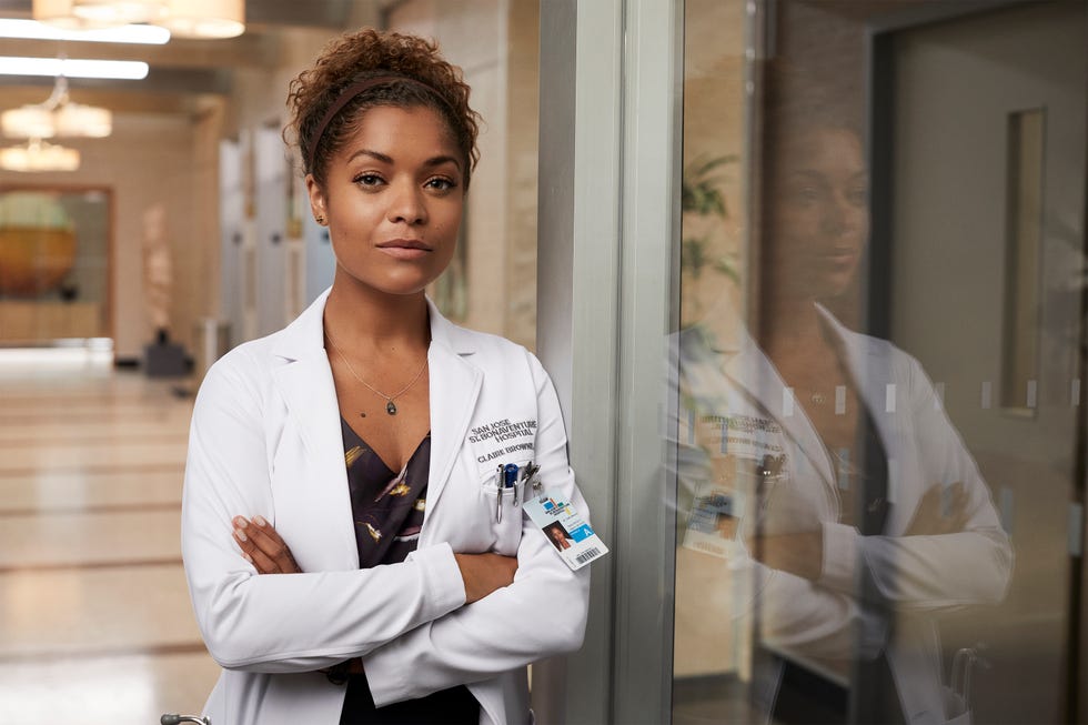 antonia thomas as dr claire browne in the good doctor