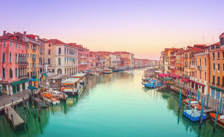 the grand canal in venice
