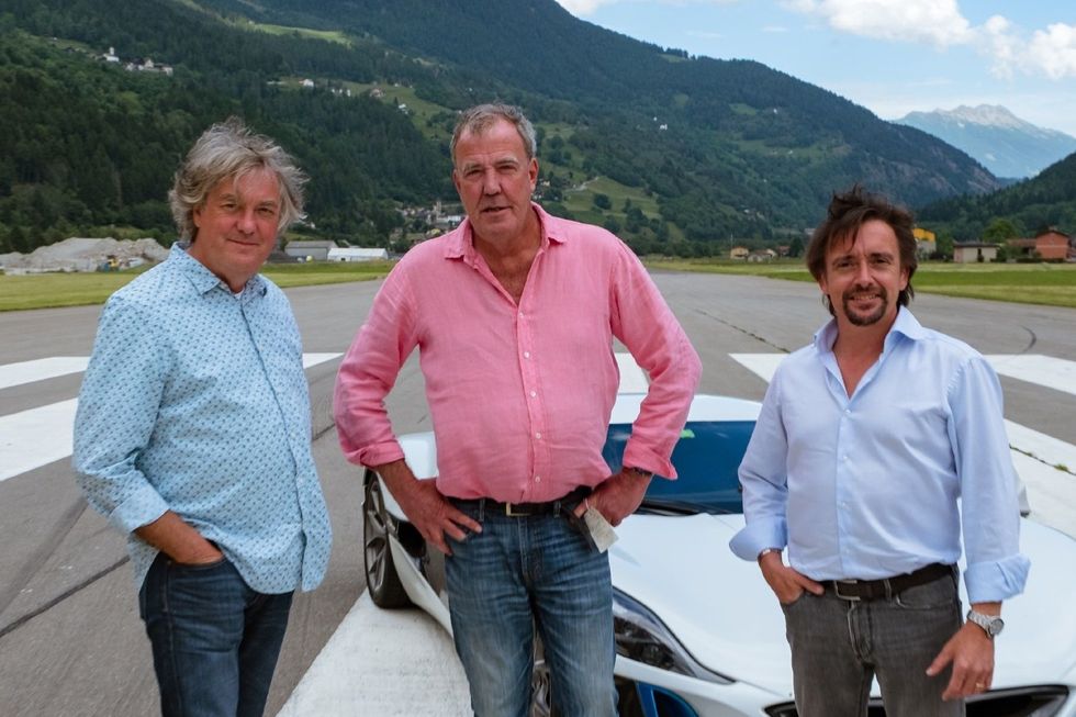 the grand tour james may, jeremy clarkson and richard hammon