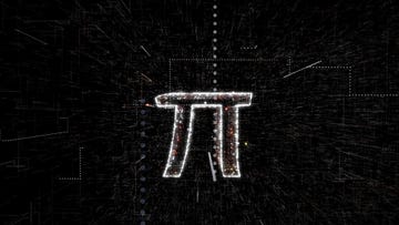 the greek letter pi the symbol of the mathematical constant