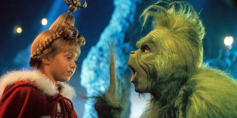classic grinch face