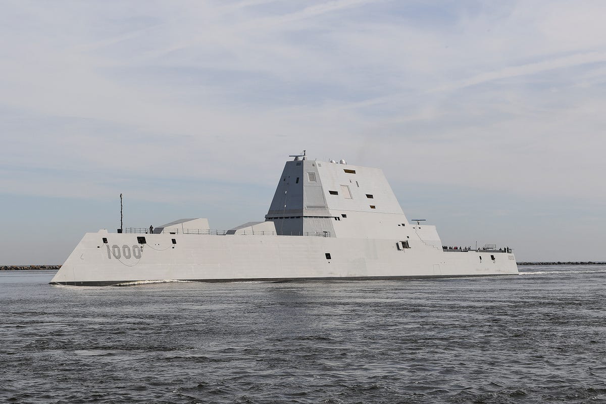 The Navy's New Stealth Destroyer Has a Watered Down Design, Questionable  Future