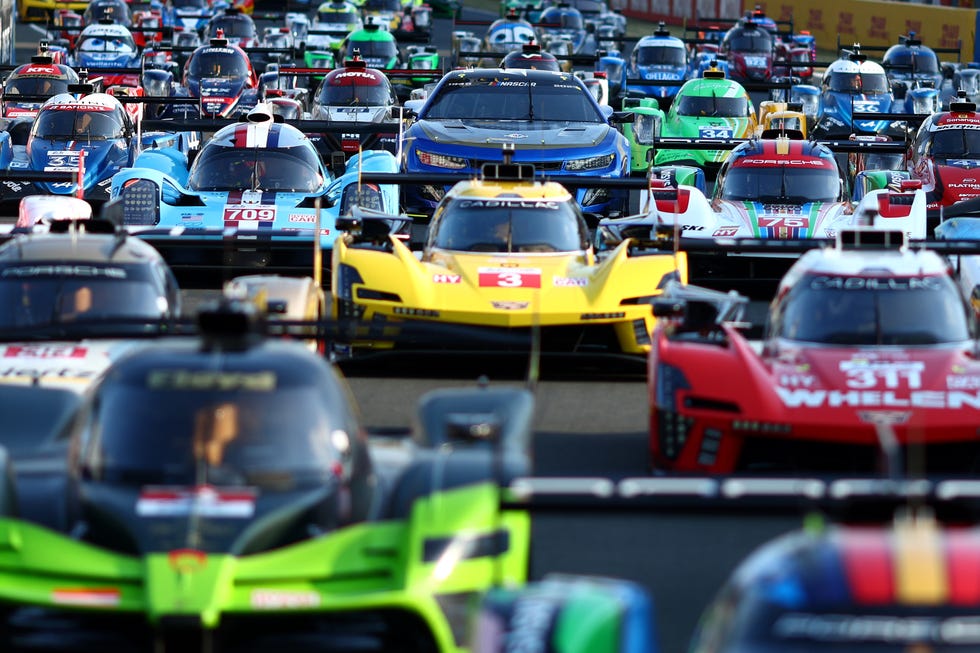 Why is there a NASCAR on the 2023 24 Hours of Le Mans grid?