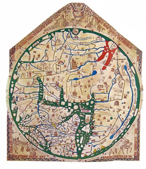the hereford mappa mundi of 1280