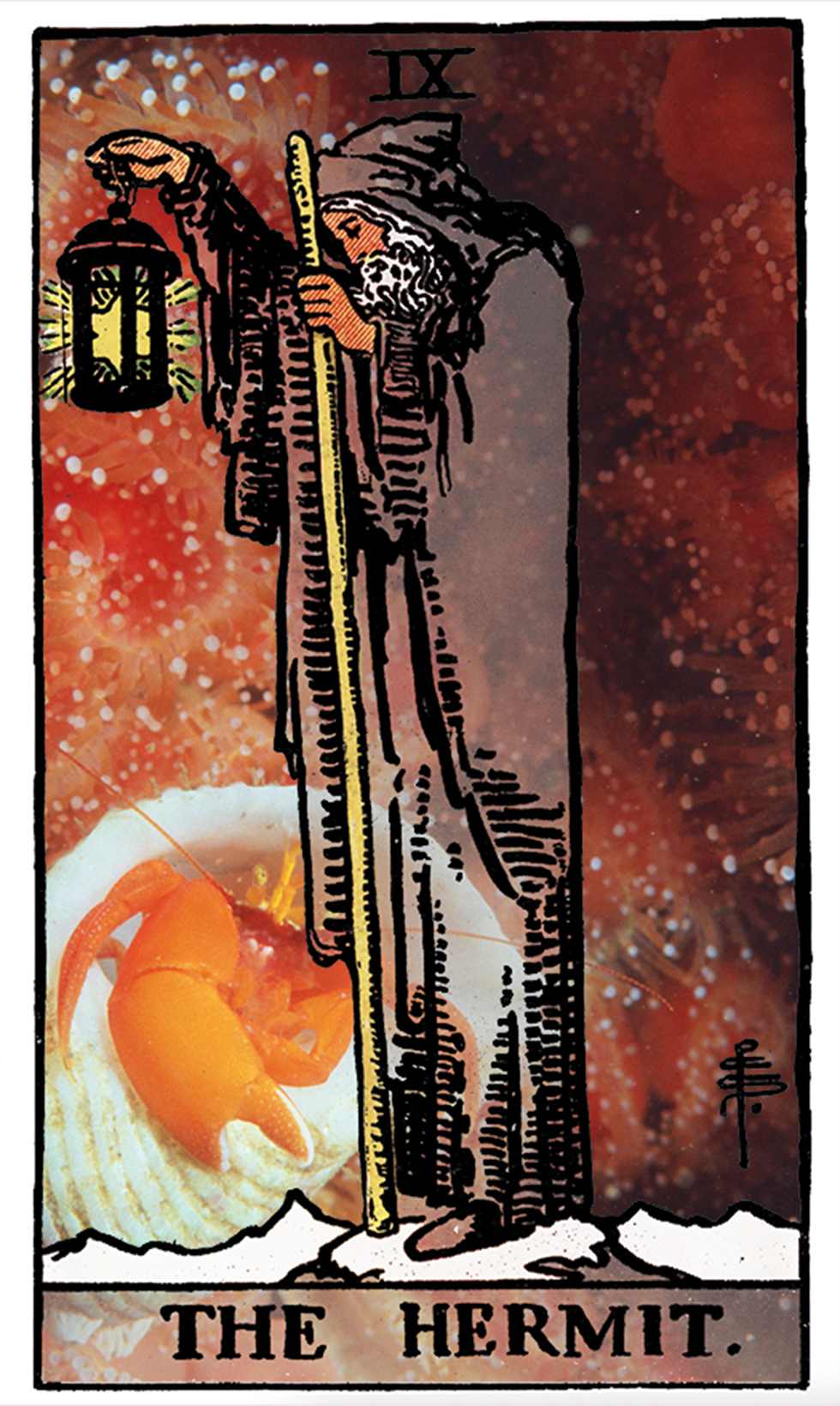 the hermit tarot card