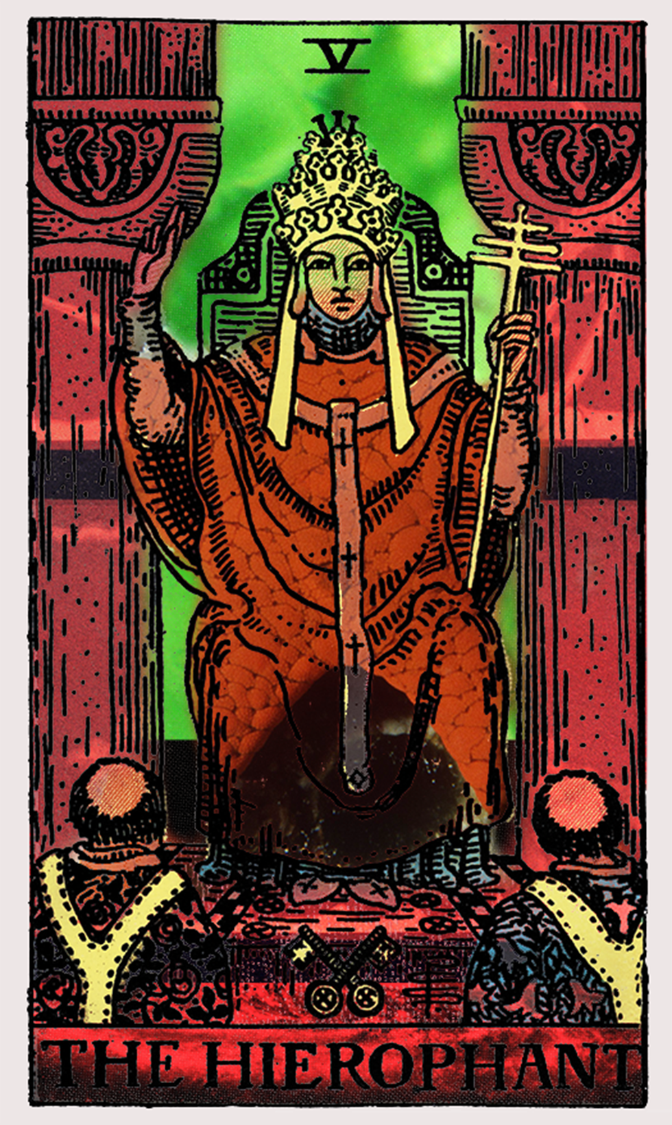 The Hierophant Tarot Card