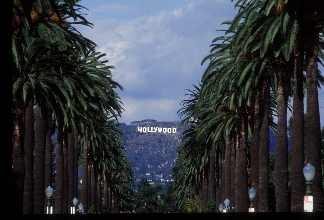 hollywood sign