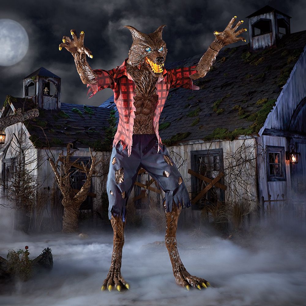The Home Depot Home Accents Holiday 9 5 Foot Animated Immortal Werewolf 1657812629 ?resize=1200 *