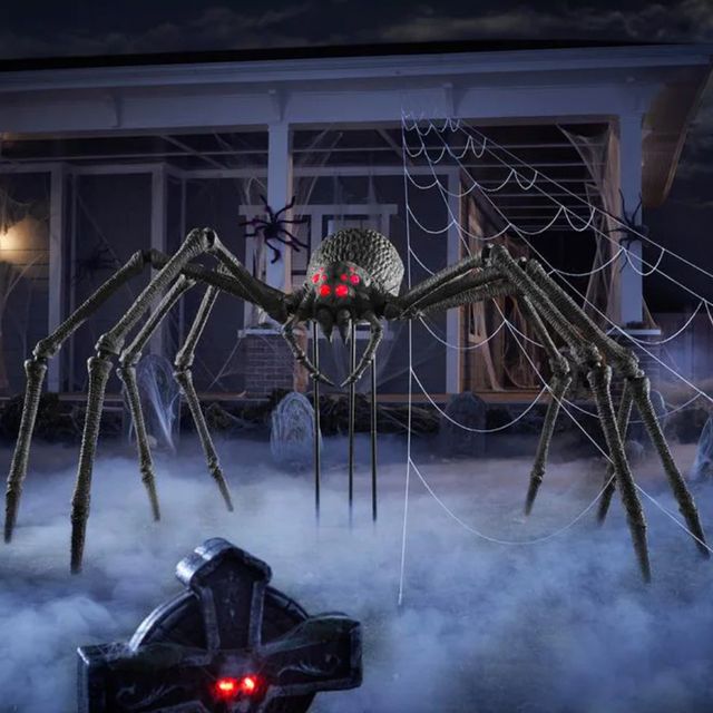You Can Get a Massive Spider Decoration With Glowing Red Eyes for ...