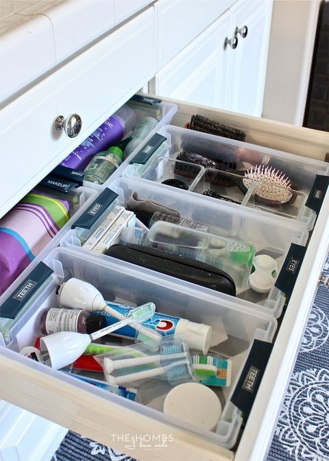 bathroom storage ideas drawer dividers