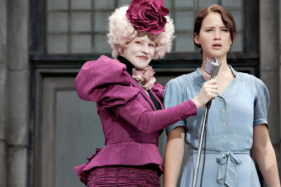 effie and katniss in the hunger games