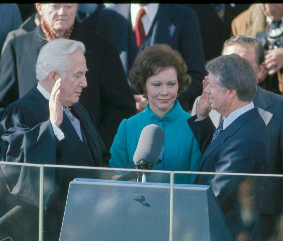 the inauguration of jimmy carter as the 39th president of the united states