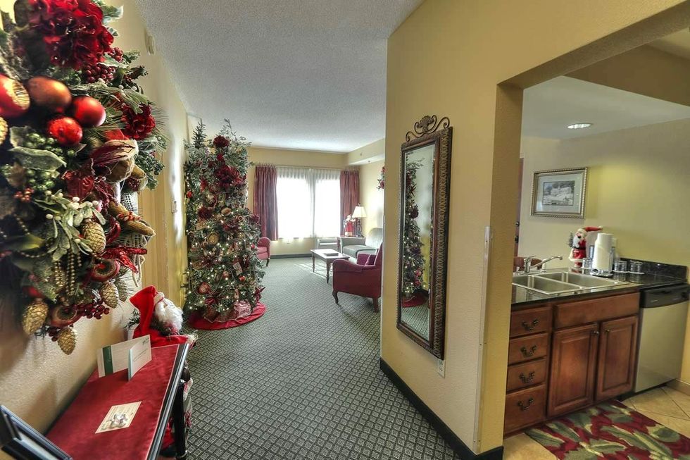 Bij The Inn at Christmas Palace is het 365 dagen per jaar kerst