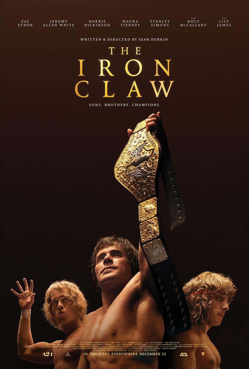 the iron claw el clan de hierro poster