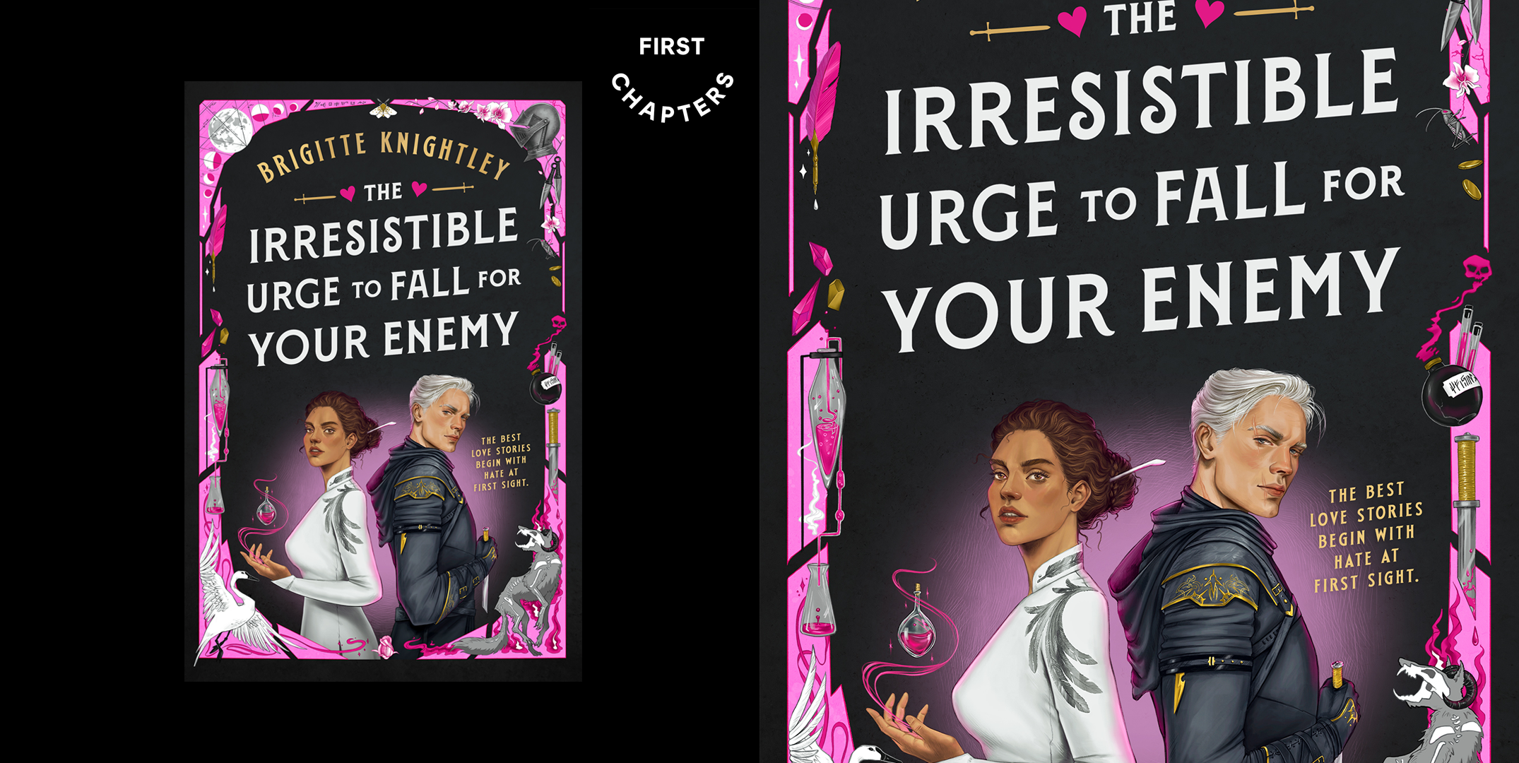 Brigitte Knightley's 'The Irresistible Urge to Fall For Your Enemy' Cover and Excerpt Will Fulfill Your Enemies to Lovers Fantasies