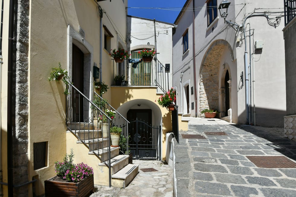 the italian village of zungoli