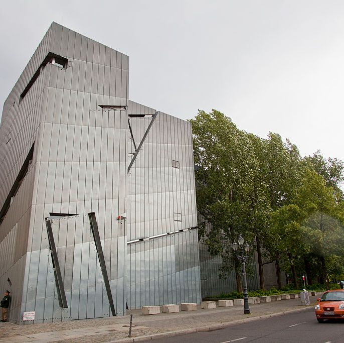 the jewish museum in berlin, by architect daniel libeskind
