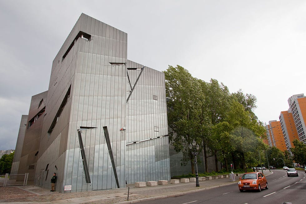 the jewish museum in berlin, by architect daniel libeskind