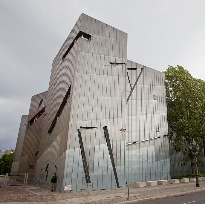 the jewish museum in berlin, by architect daniel libeskind