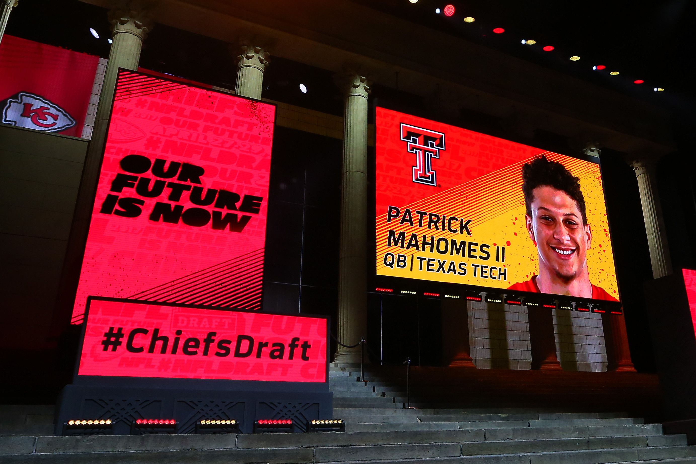 Kansas City, we are on the clock: NFL Draft Day is finally here.