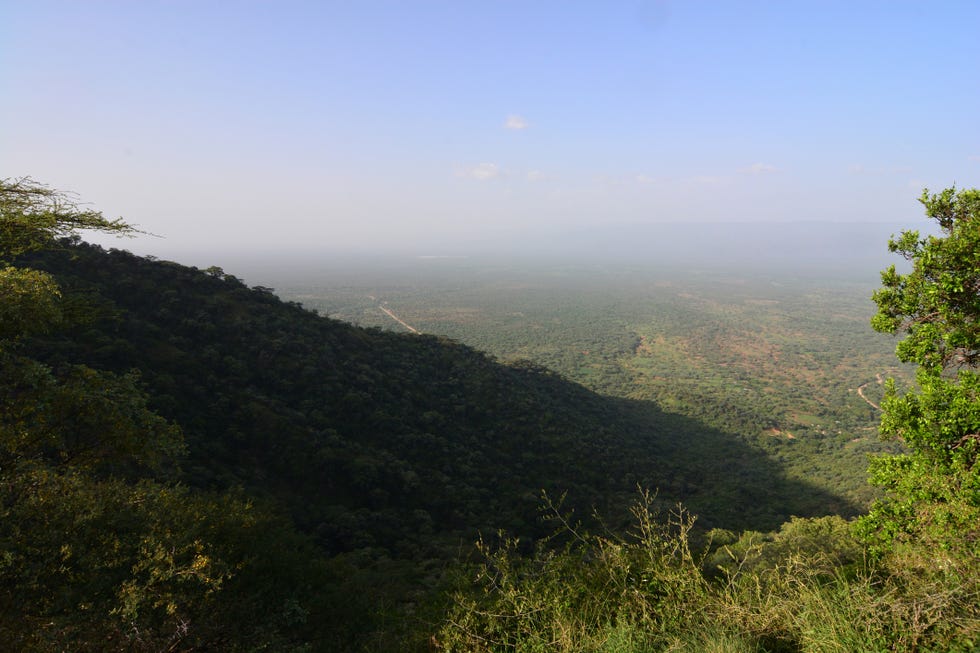 the kerio valley from the elgeiyo escarpment