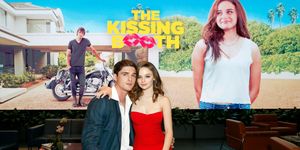 the kissing booth's joey king on kissing ex boyfriend jacob elordi during filming