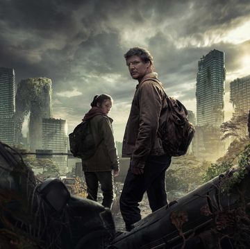 the last of us artwork with pedro pascal as joel and bella ramsey as ellie