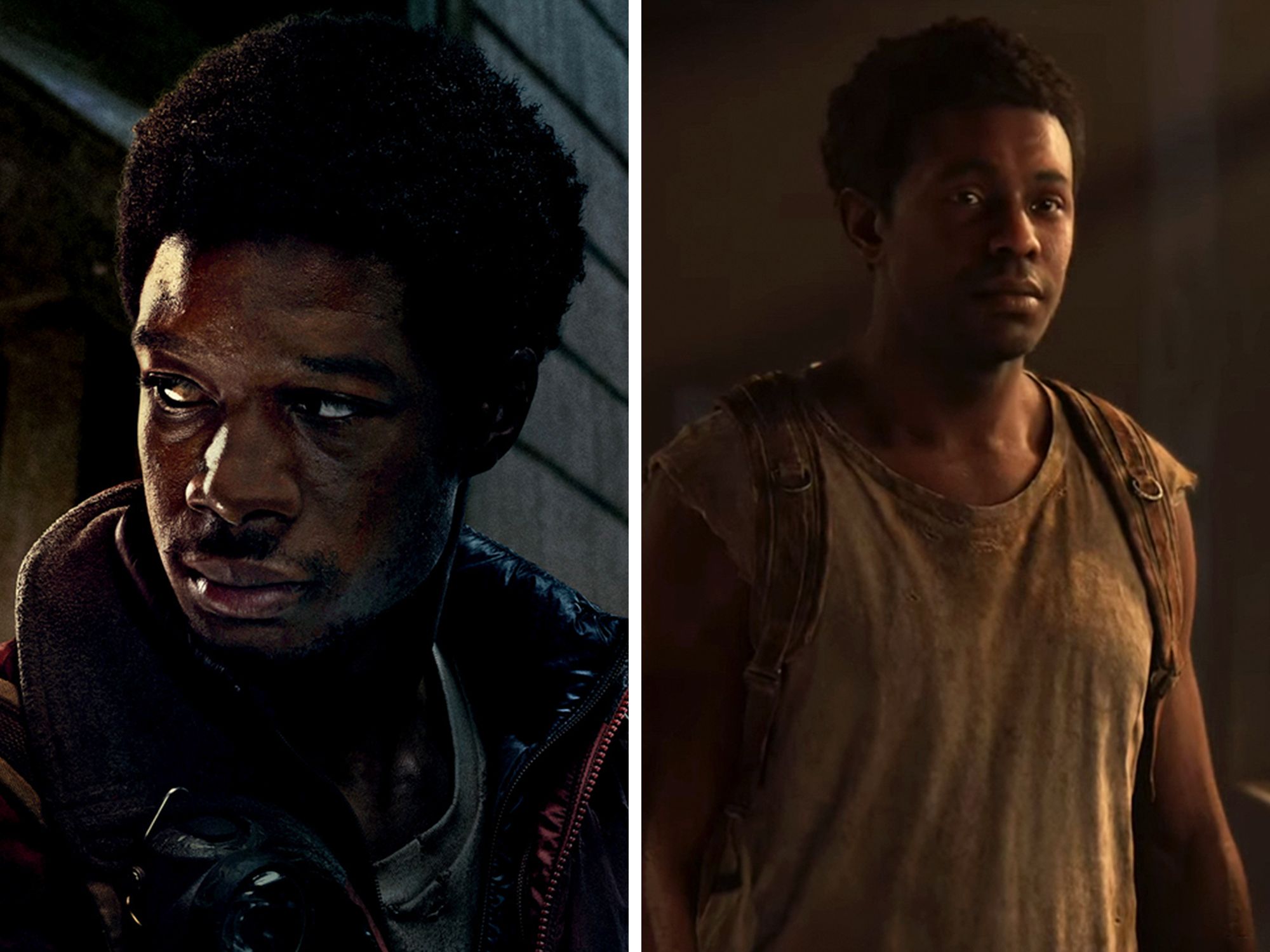 The Last of Us Actors - Game Vs Film Series (Side by Side