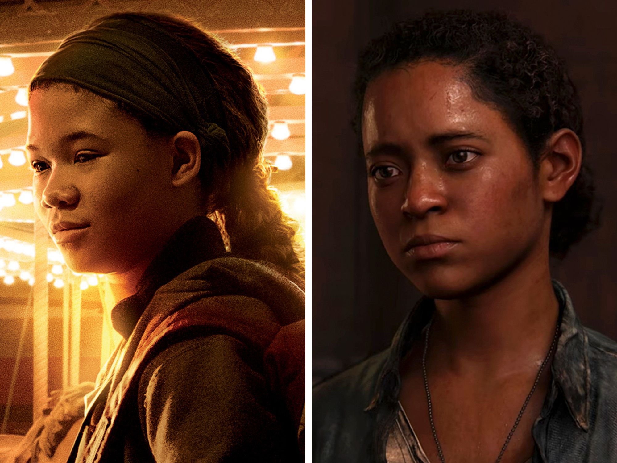 THE LAST OF US - HBO TV Series Vs Game Characters Comparison 