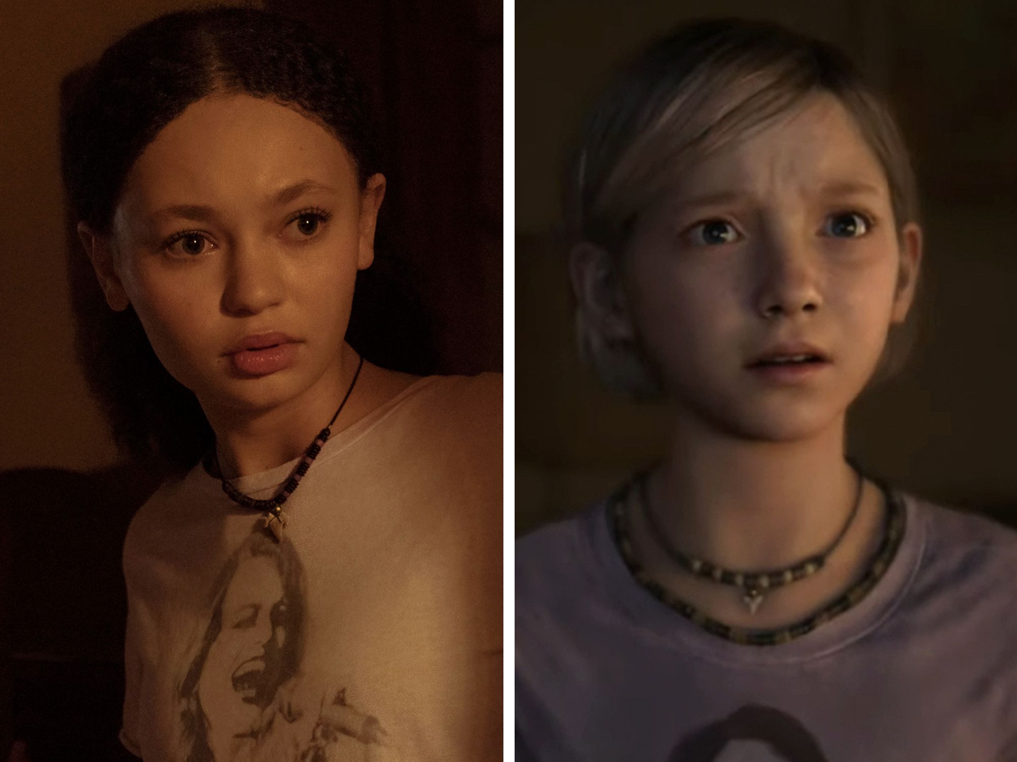 THE LAST OF US - HBO TV Series Vs Game Characters Comparison 